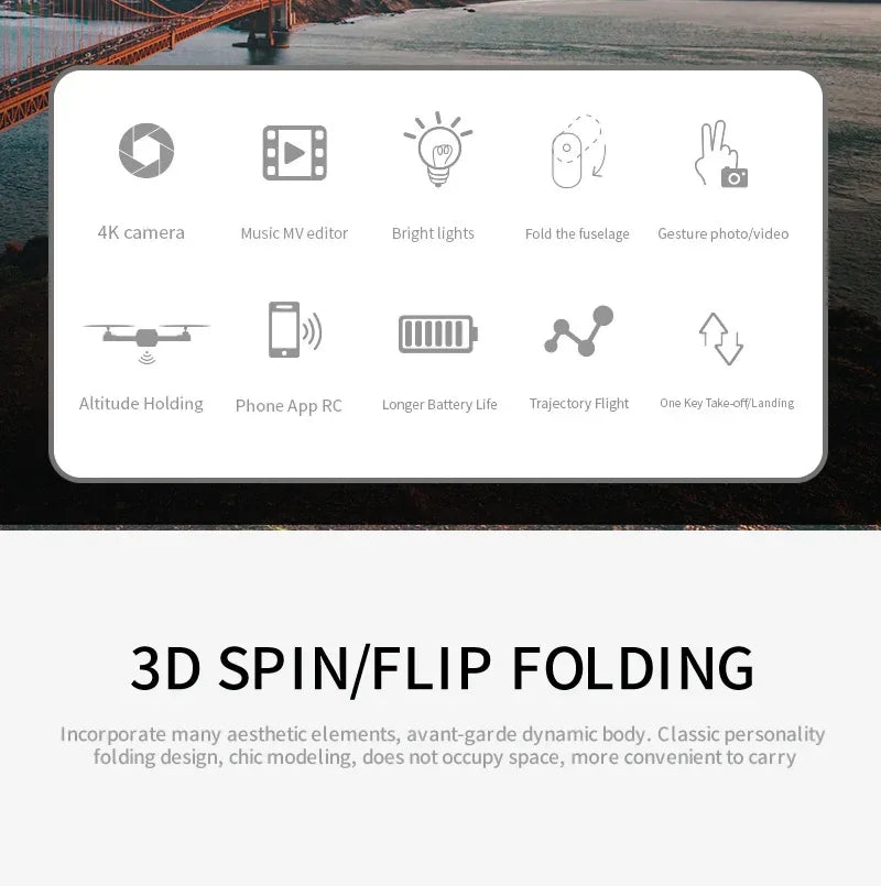2025 E88 Pro WiFi FPV Drone - Single/Dual 4K/1080P Camera, Wide-Angle HD, Altitude Hold, Foldable Quadcopter RC Helicopter Toy
